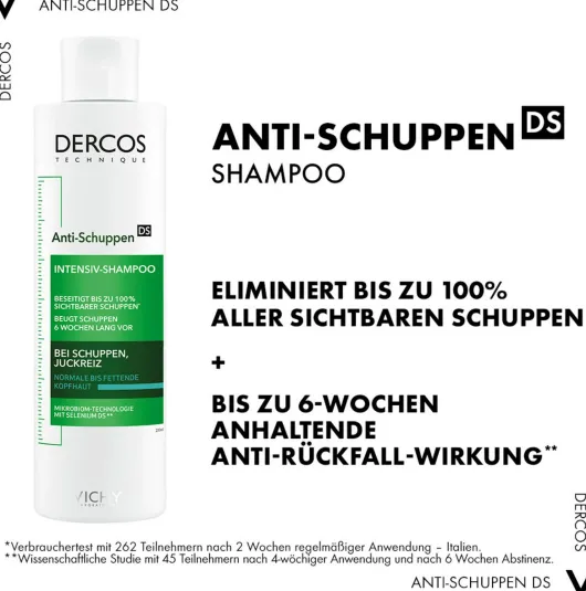 Vichy Dercos Anti Schuppen Sensitive 200 ml Shampoo