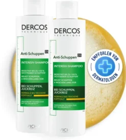 Vichy Dercos Anti-Schuppen Shampoo für trockene Kopfhaut 2 x 200 ml