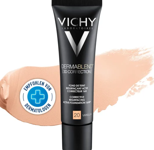 Vichy Dermablend 3d Make-Up 20 Vanilla 30 ml Creme