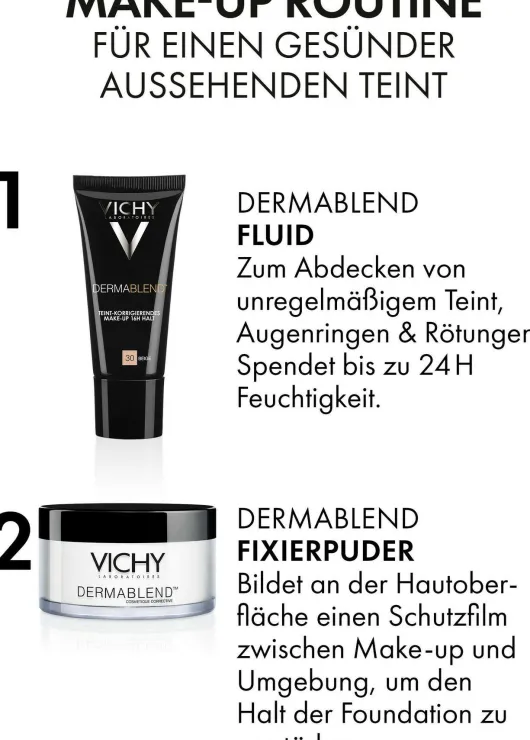 Vichy Dermablend Make-Up Nr.30 Beige 30 ml Flüssigkeit