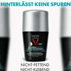 Vichy Homme Deo Roll-on 72h Anti-Flecken 2 x 50 ml