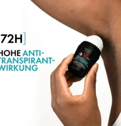 Vichy Homme Deo Roll On 72h Anti-Flecken Invisible 50 ml