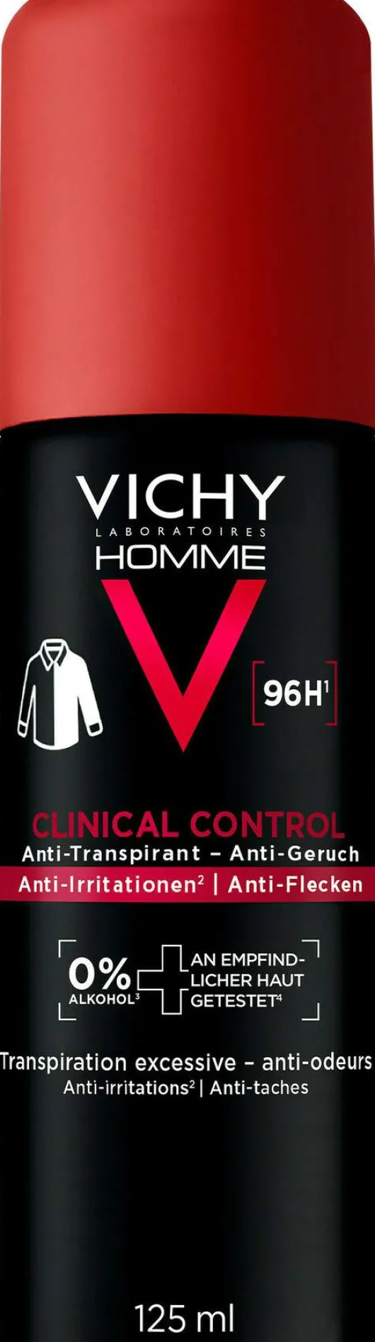 Vichy Homme Deo Spray Aero 96h 125 ml