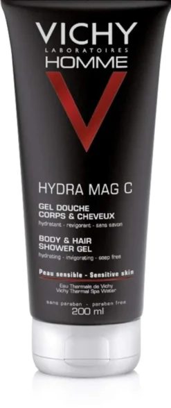 Vichy Homme Hydra Mag C 200 ml Duschgel