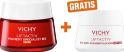 Vichy Liftactiv B3 Anti-Pigmentflecken LSF 50 Creme 50 ml + gratis Vichy Liftactiv B3 Anti-Pigmentflecken LSF 50 15 ml