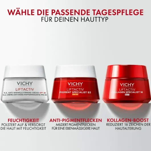 Vichy Liftactiv B3 Anti-Pigmentflecken LSF 50 Creme 50 ml + gratis Vichy Liftactiv B3 Anti-Pigmentflecken LSF 50 15 ml