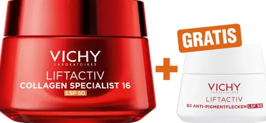 Vichy Liftactiv Collagen Specialist 16 LSF 50 50 ml + gratis Vichy Liftactiv B3 Anti-Pigmentflecken LSF 50 15 ml