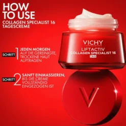 Vichy Liftactiv Collagen Specialist 16 50 ml Creme + gratis Kosmetiktasche 1 Stück