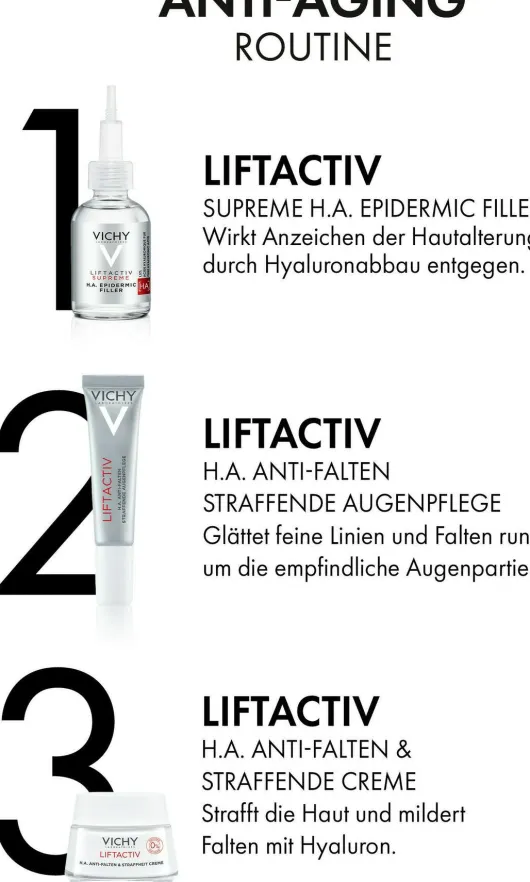 Vichy Liftactiv H.A. Antifalten Augenpflege 15 ml Creme