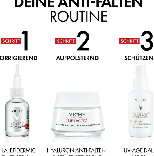 Vichy Liftactiv Hyaluron Anti-Falten & Straffheit trockene Haut 50 ml Creme