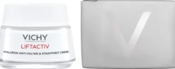 Vichy Liftactiv Hyaluron Anti Falten & Straffheit trockene Haut 50 ml Creme + gratis Kosmetiktasche