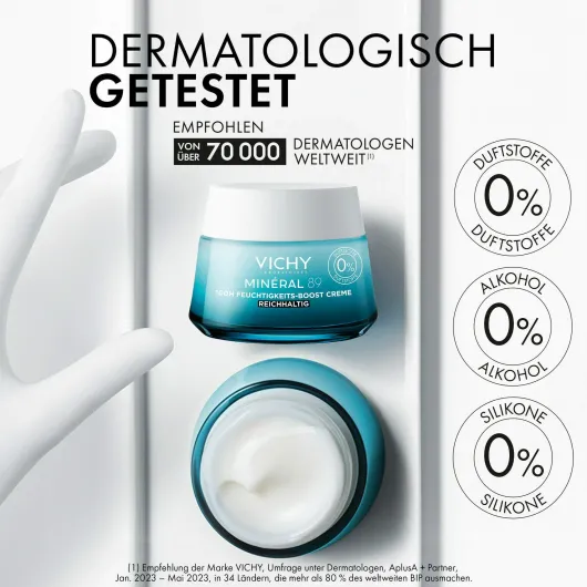 Vichy Mineral 89 Creme reichhaltig 50 ml