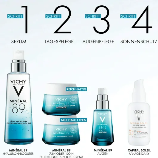 Vichy Mineral 89 Elixier 75 ml + gratis Kosmetiktasche 1 Stück