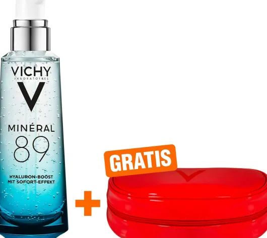 Vichy Mineral 89 Elixier 75 ml + gratis Kosmetiktasche 1 Stück
