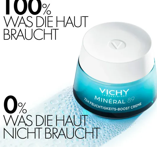Vichy Mineral 89 72h Feuchtigkeits Creme mit Duft 50 ml