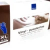 Vinyl Handschuhe Puderfrei X-Large Blau