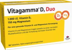 Vitagamma D3 Duo 1.000 I.E Vitamin D3 150 mg Magnesium 50...