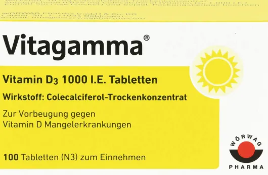 Vitagamma Vitamin D3 1000 I.E. 100 Tabletten