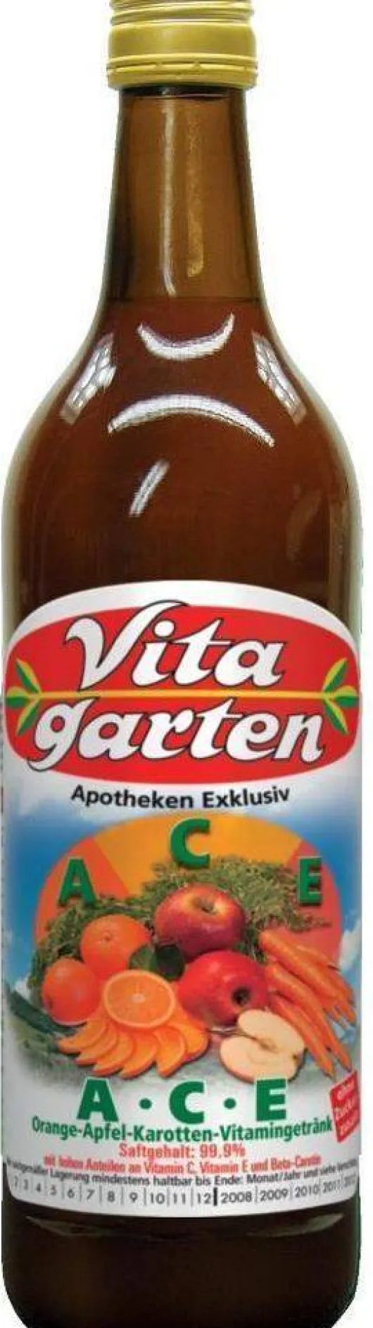 Vitagarten A C E Orange-Apfel-Karotten-Vitamingetränk