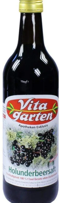 Vitagarten Holunderbeersaft 750 ml Saft