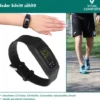 Vital Comfort Fitness-Armband Schwarz 1 Stück
