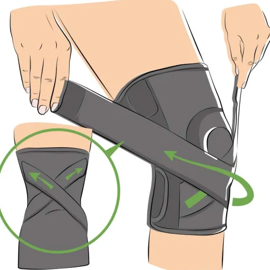 Vital Comfort FlexiTec Pro Kniebandage Gr. S-M 1 Stück
