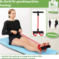 Vital Comfort Gymnastiktrainer inkl. Beutel in rot