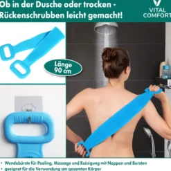 Vital Comfort Rückenbürste mit Massagefunktion 2 in 1