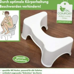 Vital Comfort WC- und Intimpflegehocker 1 Stück