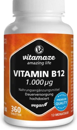 Vitamaze Vitamin B12 1.000 µg 360 Tabletten