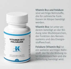 Vitamin B12 + Folsäure Kapseln