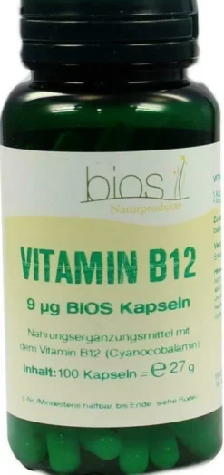 Vitamin B12 9 µg Bios Kapseln