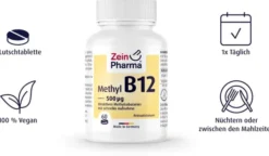 Vitamin B12 500 µg 60 Lutschtabletten