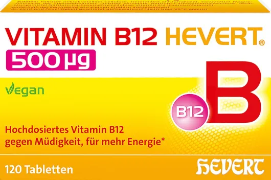 Vitamin B12 Hevert 500 µg 120 Tabletten