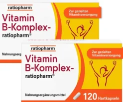 Vitamin B Komplex Ratiopharm 2 x 120 Kapseln