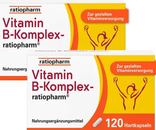 Vitamin B Komplex Ratiopharm 2 x 120 Kapseln