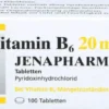 Vitamin B6 20 mg Jenapharm 100 Tabletten