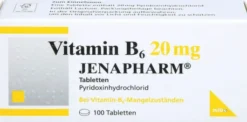 Vitamin B6 20 mg Jenapharm 100 Tabletten