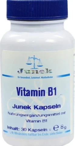 Vitamin B1 3,0 mg Junek Kapseln