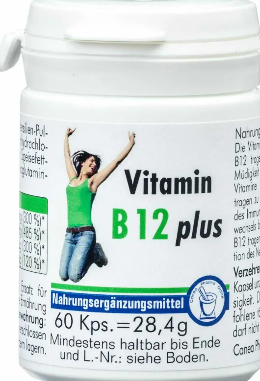Vitamin B12 Plus 30 Kapseln