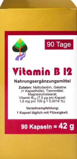 Vitamin B12 90 Tage Kapseln