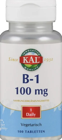 Vitamin B1 Thiamin 100 mg 100 Tabletten