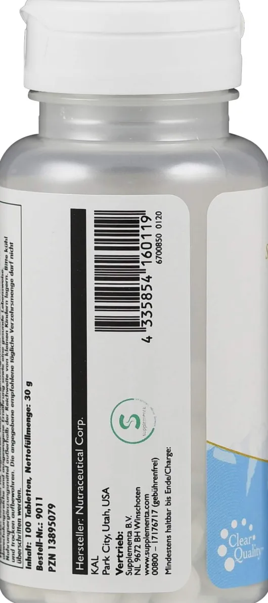 Vitamin B1 Thiamin 100 mg 100 Tabletten