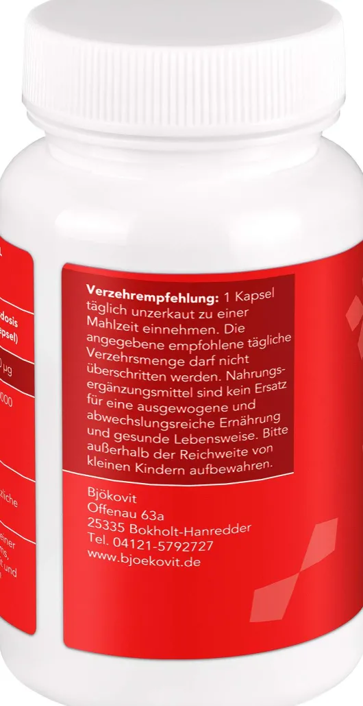 Vitamin B12 Vegan 1000 µg 60 Kapseln