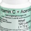 Vitamin C + Acerola 120 Lutschtabletten