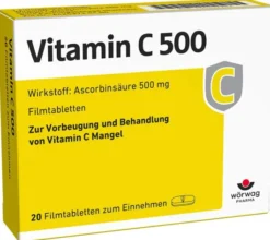 Vitamin C 500 20 Filmtabletten