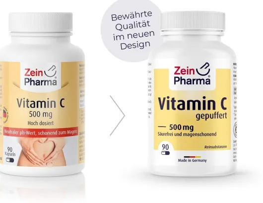 Vitamin C Gepuffert 90 Kapseln