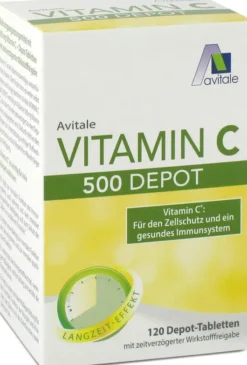 Vitamin C 500 mg Depot 120 Tabletten