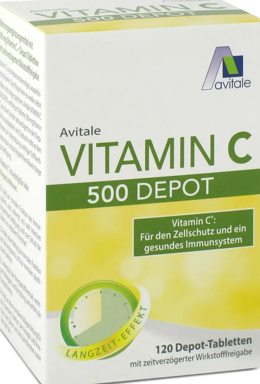 Vitamin C 500 mg Depot 120 Tabletten