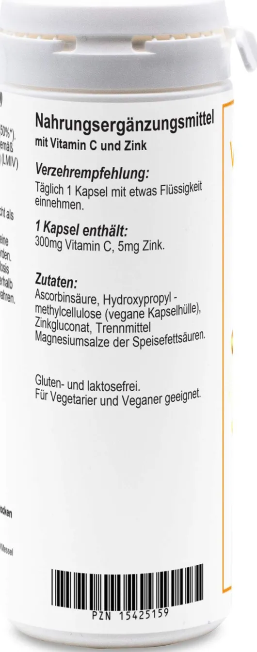 Vitamin C Plus Zink Depot 100 Kapseln
